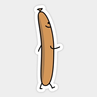 Funny sausage Sticker